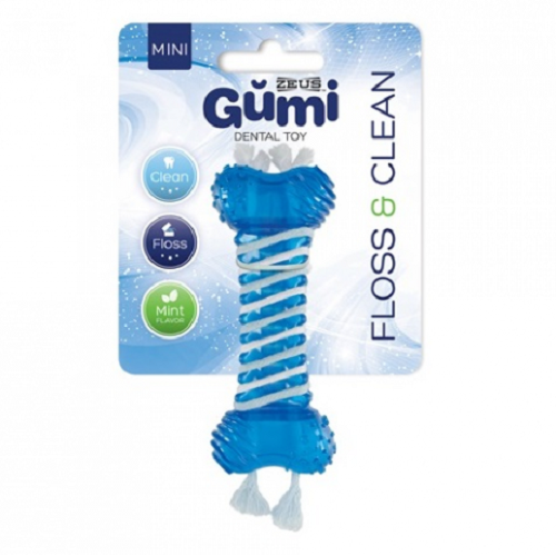 Gumi Juguete Dental Clean & Floss Medium