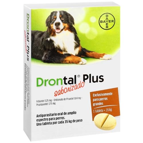 Drontal Plus Saborizado sobre 35 Kg