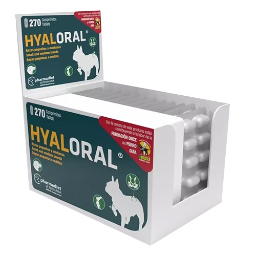 Hyaloral Razas Pequeñas y Medianas 10 Comprimidos