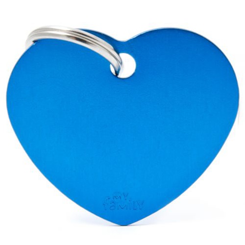 Big Heart Aluminum Blue