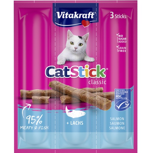 Cat Stick Salmon 3 Unidades